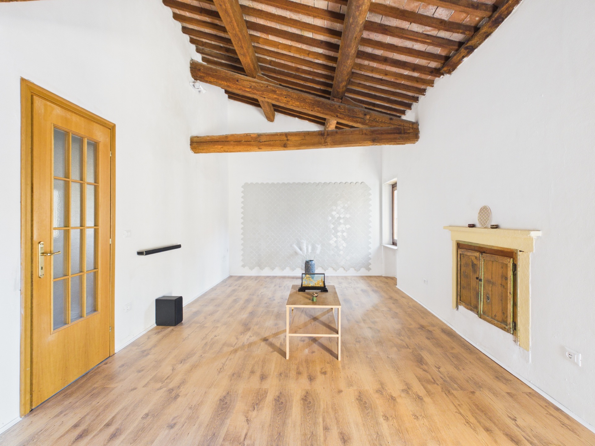 Una delle stanze del Centro, disponibile per chi vuole vivere lo spazio